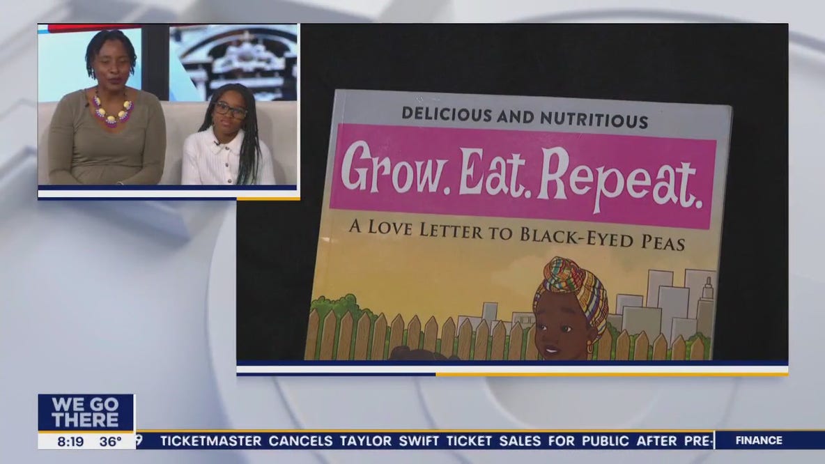 Nutritionist, 10-year-old daughter write book to teach importance of growing vegetables, eating clean